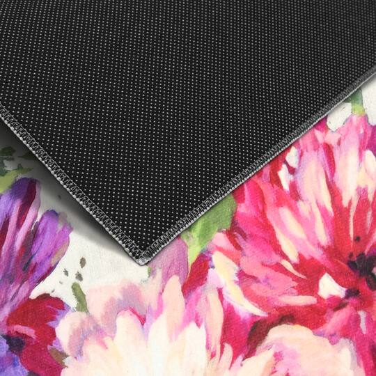 Empire Art Direct 5ft. x 7.5ft. Amoroso B Washable Flowers Area Rug